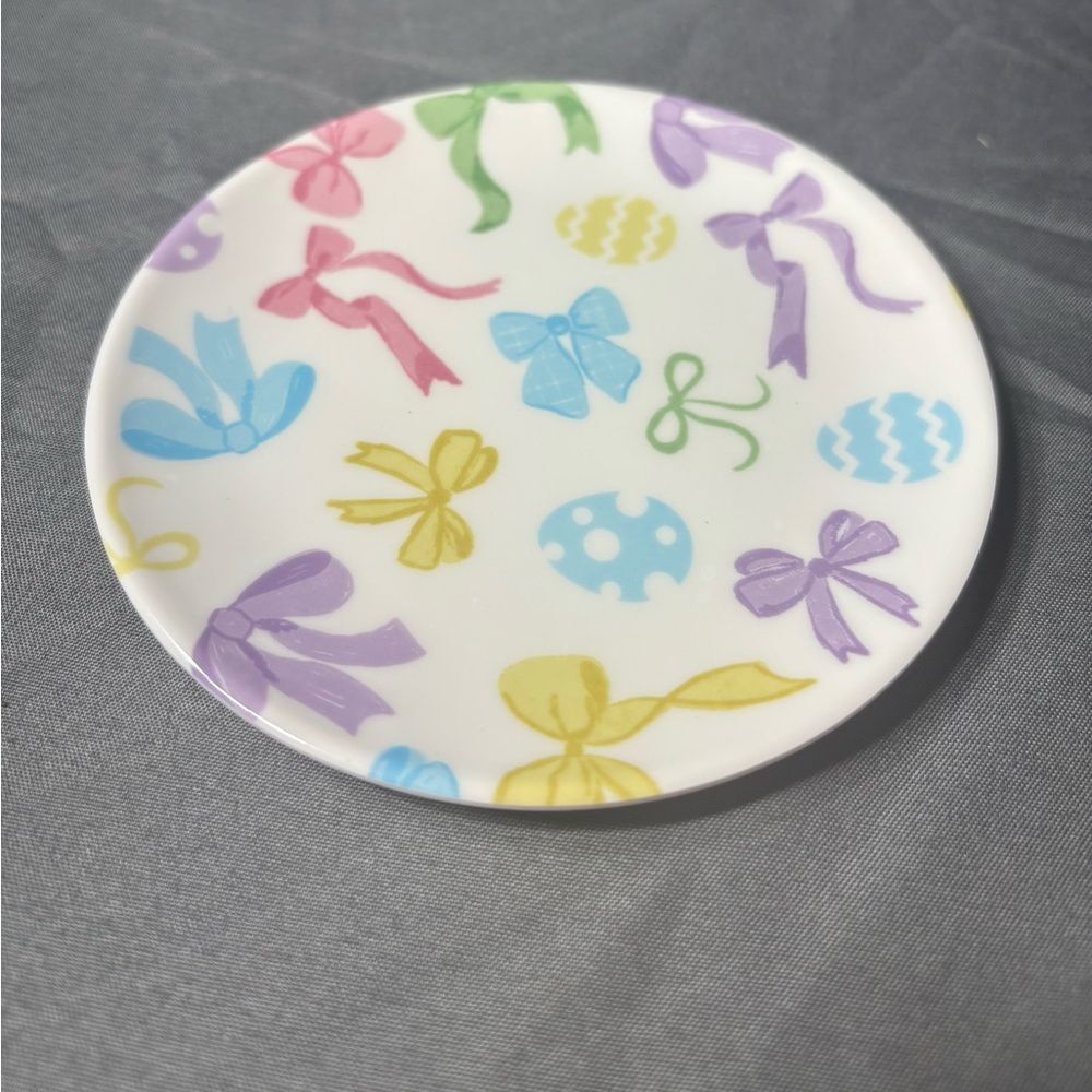 Colorful Bow Patterned Plate - Picture 3 of 4